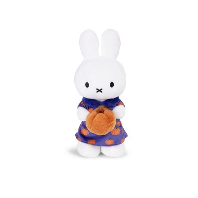 Miffy zajček mehka igrača Standing Pumpkin Dress - 23 cm - VZOREC