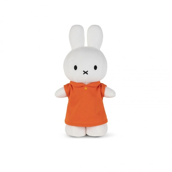 Miffy zajček mehka igrača Red Dress Offwhite - 23 cm - VZOREC