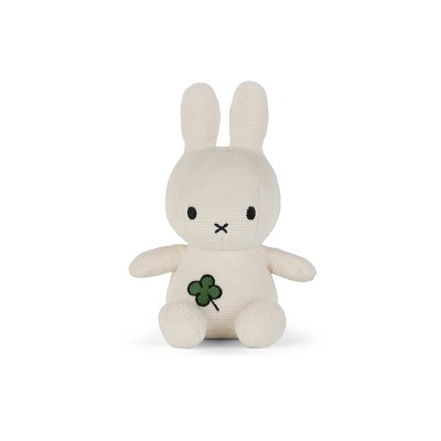 Miffy zajček mehka igrača Four Leaf Clover Offwhite - 18 cm - VZOREC