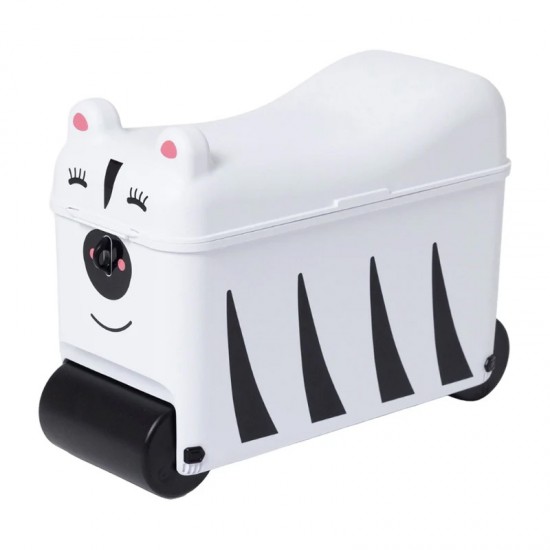 Little Rolla otroški potovalni kovček - Zebra - VZOREC