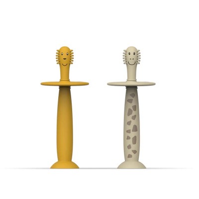 Matchstick Monkey otroška zobna ščetka s ščitnikom - VZOREC