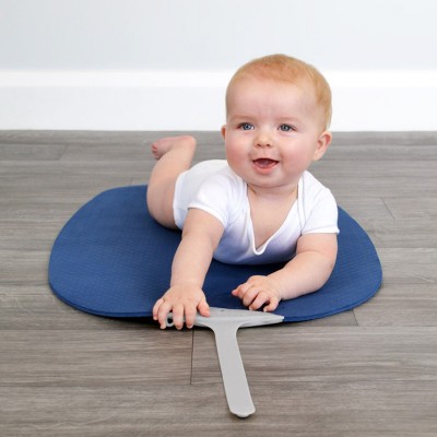 Shnuggle Baby Yoga Play Mat - Blue  - VZOREC