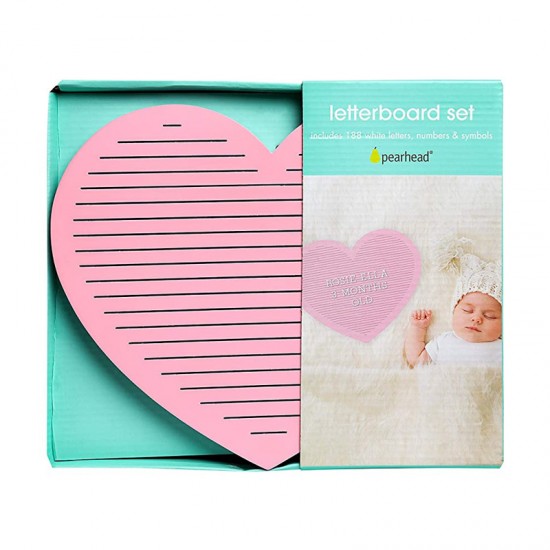 Pearhead® heart letterboard sentiment frame - VZOREC