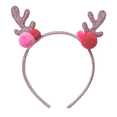 Rockahula obroč za lase - Jolly Pom Pom Reindeer Ears - VZOREC
