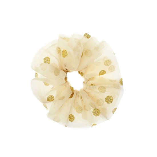 Rockahula elastika za lase Scrunchie - Tulle Glitter Spotty - VZOREC