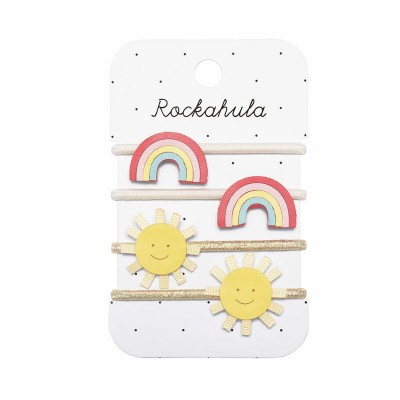 Rockahula elastike za lase - Vintage Rainbow and Sun - VZOREC