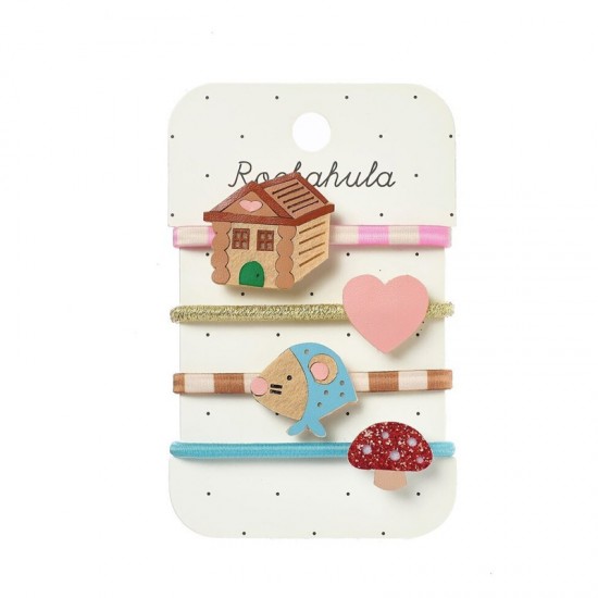 Rockahula elastike za lase - Millie Mouse and Her House - VZOREC