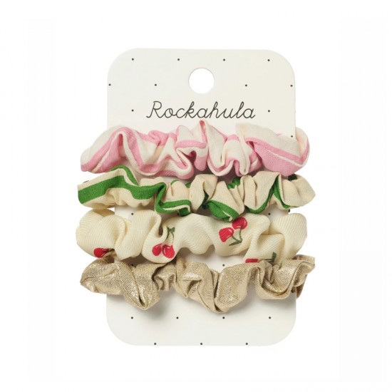 Rockahula elastike za lase Scrunchie - Cherry Kiss - VZOREC