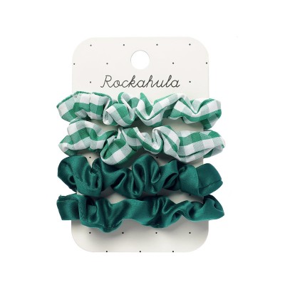 Rockahula elastike za lase Scrunchie - Green - VZOREC