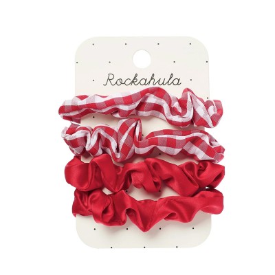 Rockahula elastike za lase Scrunchie - Red - VZOREC