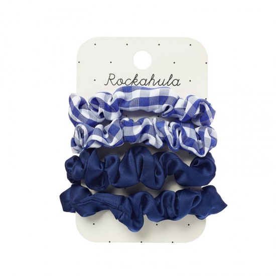 Rockahula elastike za lase Scrunchie - Blue - VZOREC