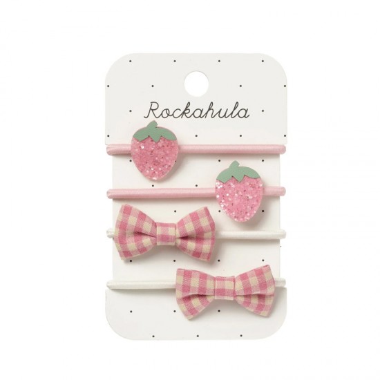 Rockahula elastike za lase - Strawberry Fields  - VZOREC