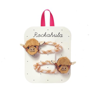 Rockahula Sponke za lase - Hettie Highland Cow - VZOREC