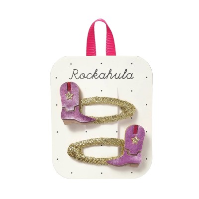 Rockahula Sponke za lase - Dolly Disco Cowgirl Boots - VZOREC