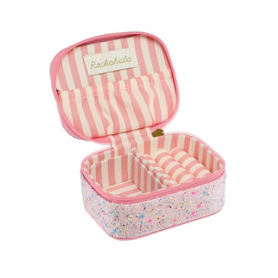 Rockahula Mini škatla za nakit - Rainbow Confetti Glitter - VZOREC