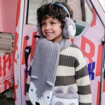 Rockahula naušniki - Husky Dog - VZOREC