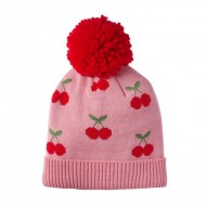 Rockahula Otroška pletena kapa - Cheerful Cherry (3-6 let)