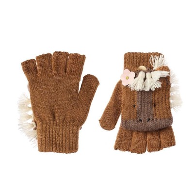 Rockahula Otroške pletene rokavice - Peggy Pony (3-6 let)