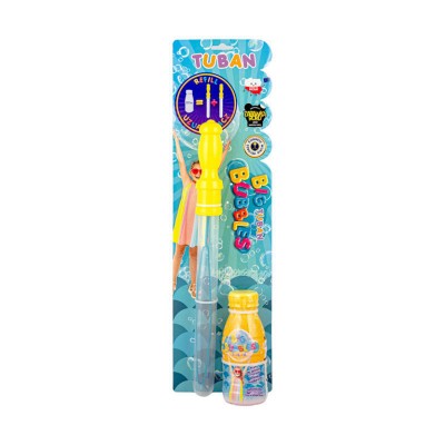 TUBAN set meča za milne mehurčke + tekočina 250 ml - VZOREC