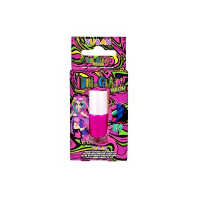 TUBAN GLAM lak za nohte - Neon pink - VZOREC