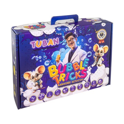 TUBAN ustvarjalni set – 10 trikov z milnimi mehurčki - VZOREC