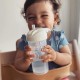 Twistshake Baby Sippy Cup with Straw 360ml - White - VZOREC