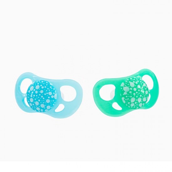 Twistshake Pacifier From 6 Months - Blue&Green - VZOREC