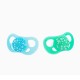 Twistshake Pacifier From 6 Months - Blue&Green - VZOREC
