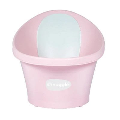 Shnuggle Baby Bath with Plug - Pink - VZOREC