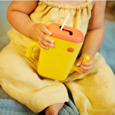 Diddo Baby - Didopoucher za kašice in sokove - Yellow - VZOREC